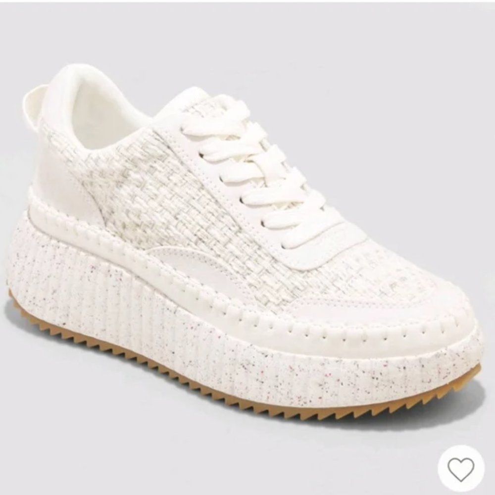 Universal Thread Persephone platform sneaks white, NWT sz 6